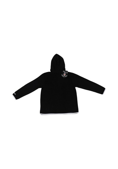 Beşiktaş Lisanslı Uzun Kol Kapşonlu Polar Sweat