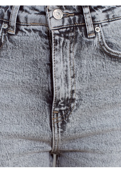 Dilvin 71793 Yanı Yırtmaçlı Comfort Likra Denim Pantolon-gri Gri