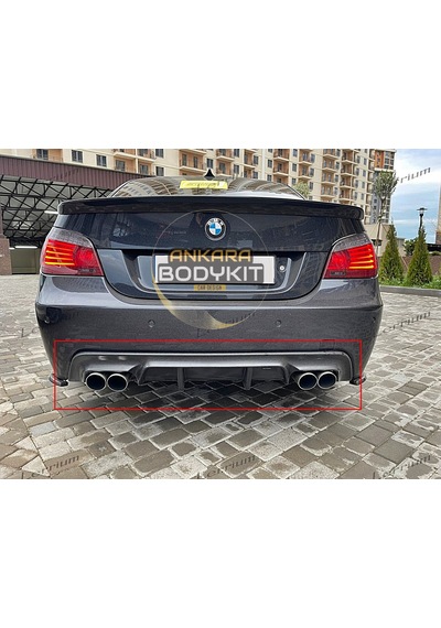 E60 M5 Çift Çıkış Difüzör - Siyah - Plastik
