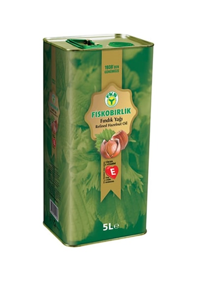 Fiskobirlik Fındık Yağı Teneke 5 L