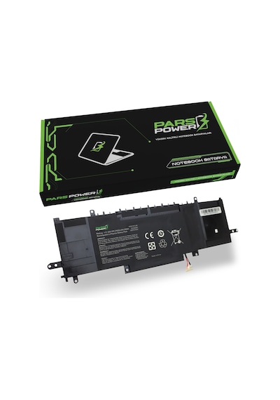Asus Zenbook Ux434fq-a Batarya - Pil Pars Power