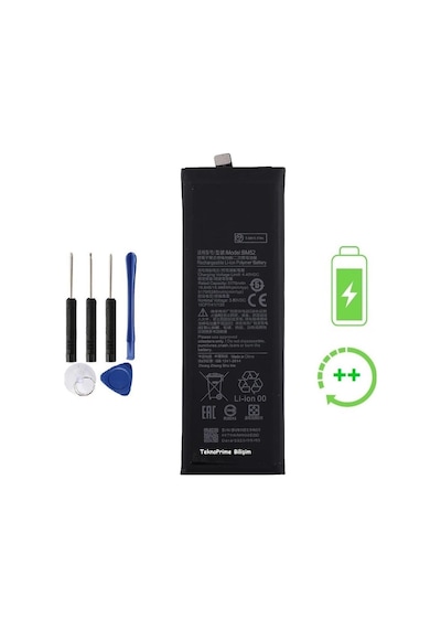 Xiaomi Mi Note 10 Lite İle Uyumlu Güclendirilmis İthal Batarya Bm52