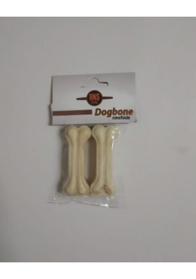 Ans Dogbone Rawhide Sütlü Pres Kemik 7 CM 2'li