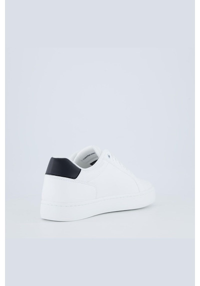 Calvin Klein Erkek Classic Cupsole Mono Lth Sneaker Ayakkabı - Beyaz-8459 Bright White/black Calvin Klein Erkek Classic Cupsole Mono Lth Sneaker Ayakkabı - Beyaz-8459 Bright White/black