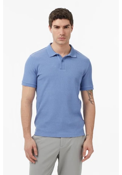 Nautica Erkek Mavi Slim Fit Polo Yaka T-shirt-14494