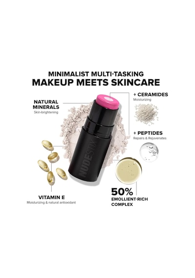 Nudestix Yanak + Göz + Dudak Renklendirici Işıltılı Stick Blush Bling 6gr Blush Bling