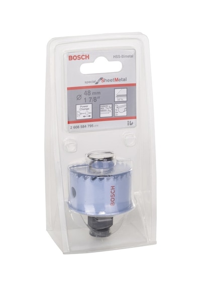 Bosch - Special Serisi Metal Ve Inox Malzemeler İçin Delik Açma Testeresi Panç 48 Mm 2608584795