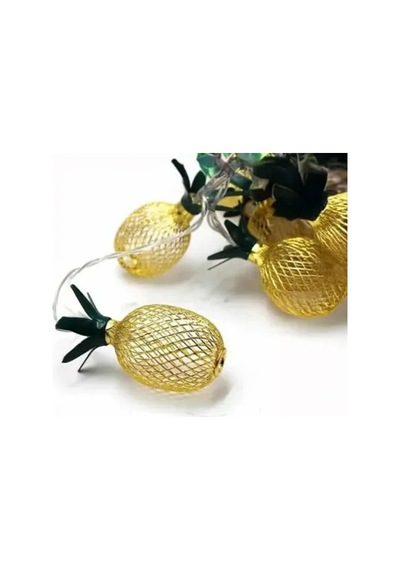 Hubrendy Emin 2 Metre 10 Led Pilli 2 Kademeli Ananas Led Işık