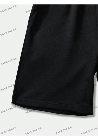 Tarzsokak Alt/üst T-shirt Ve Şort Takımı Kod Alt169 Beyaz