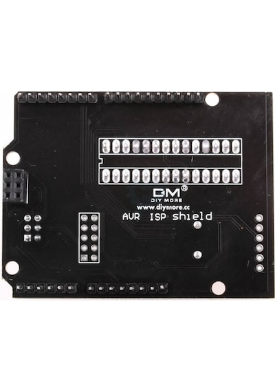 Alkatronik-Arduino Avr Isp Programlama Shield Genişleme Kartı Zif Soket