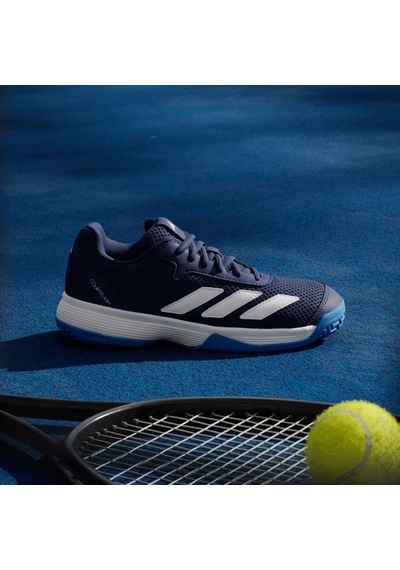 Adidas Kk3857 Courtflash Sert & Toprak Kort Çocuk Tenis Ayakkabısı Mavi