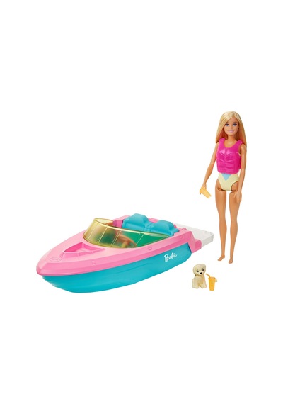 Barbie Bebek Ve Teknesi Oyun    Seti