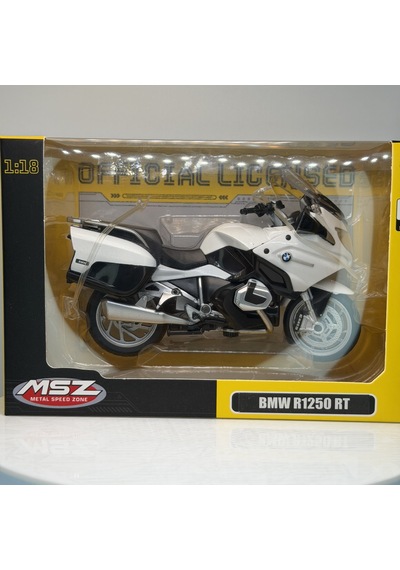 Bmw R1250 Rt - 1:18 Ölçek 12cm Kutulu Diecast Model Beyaz
