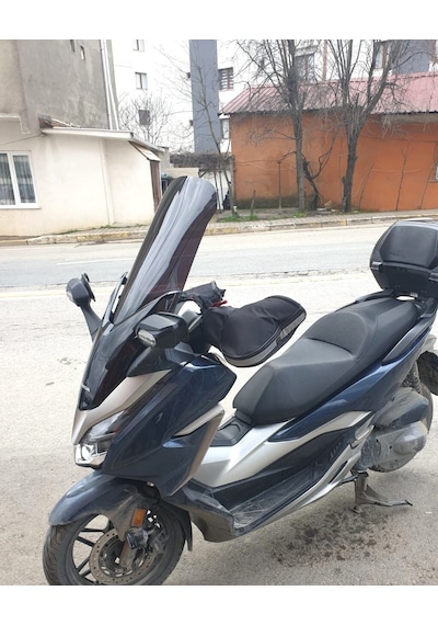 Motocam Honda Forza 250 Ön Cam 2018-2020 Model 58cm Siyah Renkli 4mm İade Yoktur