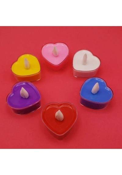 Kalpli Tealight Pilli Mum Diğer