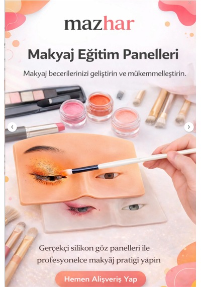 5d Silikon Makyaj Eğitim Yüzü Gerçekçi Makyaj Pratik Derisi Micropeeling Uyumlu