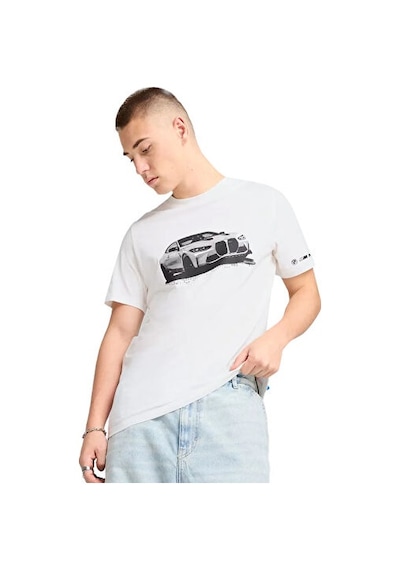 Puma Bmw Mms Ess Graphic Tee Erkek Günlük Tişört 63063302 Renkli Renkli
