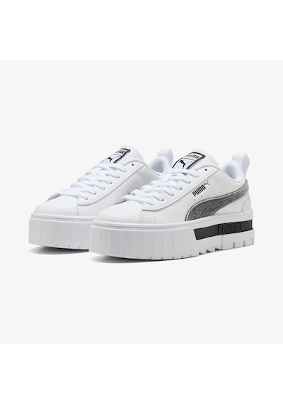 Puma Mayze Velvet Dream Kadın Beyaz Spor Ayakkabı 403326 Beyaz