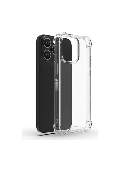 Apple iPhone 15 Pro Max Uyumlu Nitro Anti Shock Silikon-renksiz Renksiz Renksiz