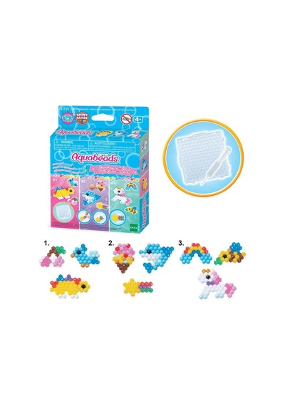 31725 Aquabeads Mini Yaratıcı Set 120 Parça +4 Yaş Standart