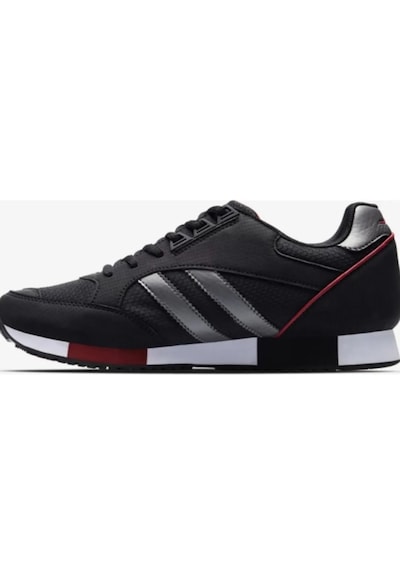 Lescon Boston-6, Siyah Erkek Sneaker Spor Ayakkabı Siyah