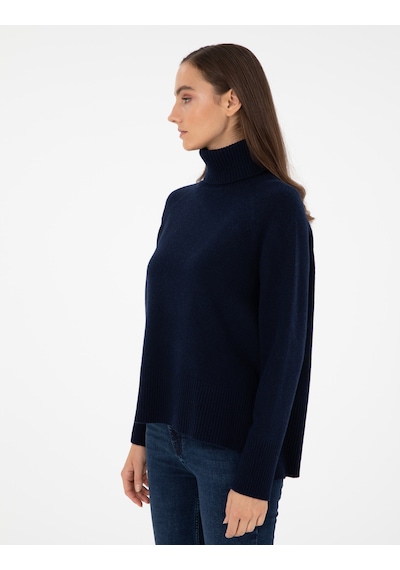 Pierre Cardin Kadın Lacivert Kazak /triko 50296491-vr033 Lacivert