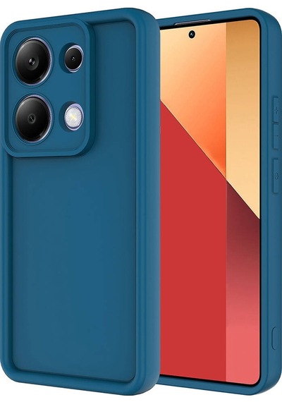 Xiaomi Poco M6 Pro 4g İle Uyumlu Kılıf Kamera Korumalı Yüksek Kenarlı Kapak