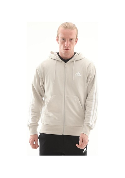 Adidas Erkek Kapüşonlu Eşofman Üst M 3s Ft Fz Hd Je6340 Bej