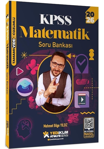 Yediiklim 2026 Kpss Atölye Serisi Matematik Video Ders Notları+soru Bankası Ve Yedi Adımda Temel Matematik Set