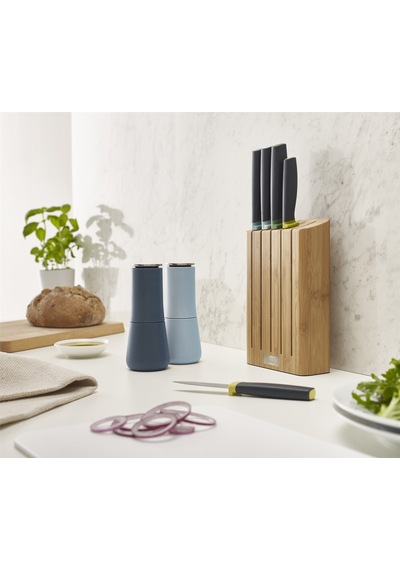 Joseph Joseph Elevate 5'li Bıçak Bambu Blok Set - Opal