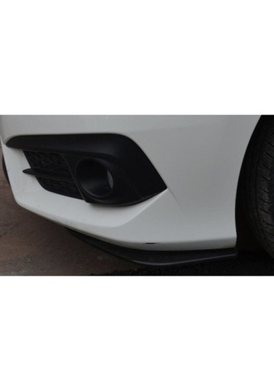 Civic Fc5 Uyumlu İthal Piano Black 2 Parça Ön Flap Takımı