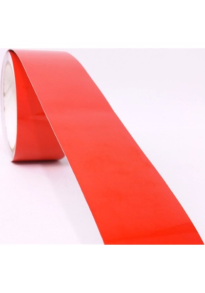 Kırmızı Reflektif Bant, Reflektif Şerit 5 Cm X 10 M (534231275)