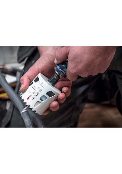 Professional Accessories 1 X Power Change Plus Adaptör Sds Plus, Hss-g Matkap 7,15 X 85 Mm, Delik Testeresi Aksesuarı