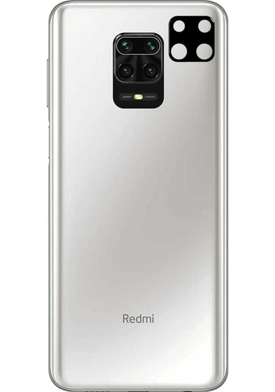 Xiaomi Redmi Note 9S Zore 3D Kamera Camı Siyah