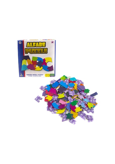 Puzzle Alfabe 32 Harf 138 Parça