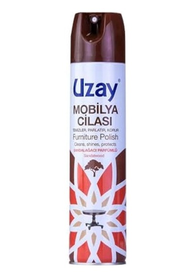 Uzay Sandal Ağacı Parfümlü Mobilya Cilası Temizleyici Koruyucu Cila Diğer