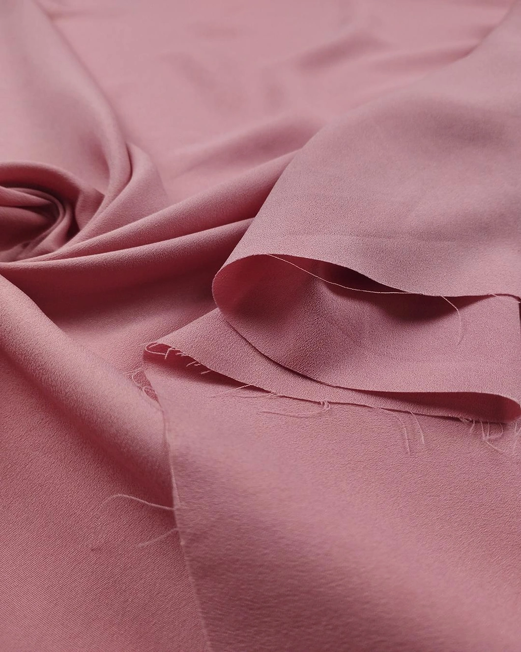 Krep Şifon Küllü Pembe Renkteen: 145 Cm-3322 Renkli