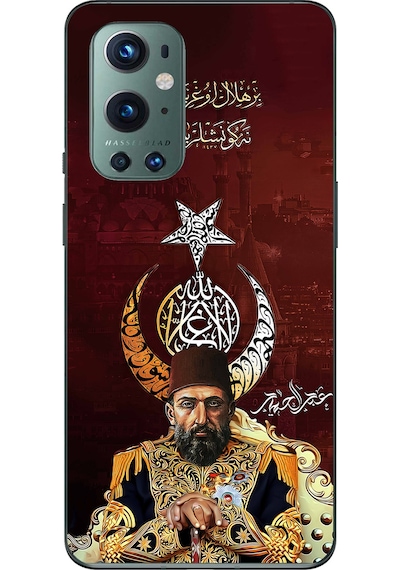 Oneplus 9 Pro Uyumlu Abdülhamid Han Baskılı Silikon Kılıf Renkli