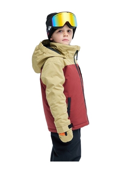Quiksilver Lıttle Mıssıon Kıds Jk Çocuk Kırmızı Snowboard Ceketi Rre0
