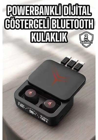 Mey İthalat Ucuz Ve Kaliteli Bluetooth Kulaklık Tws Çoklu Şarj Girişi Yüksek Ses Kaliteli
