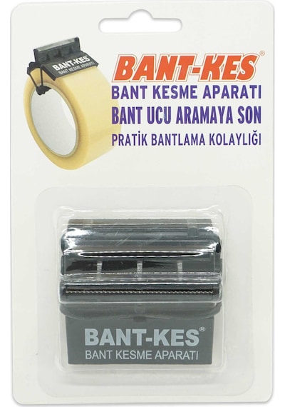 Standart Koli Bandı Aparatı - Bantkes Siyah