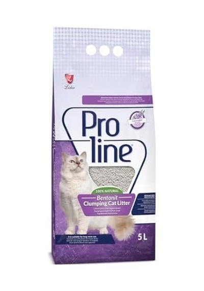 Proline Lavanta Kokulu Bentonit Kedi Kumu 5 L