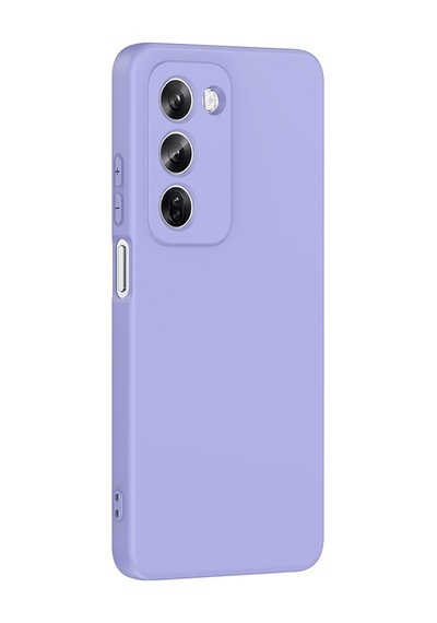 Oppo A5 Kılıf Yumuşak Silikon Kamera Korumalı Lansman Cherena Lacivert