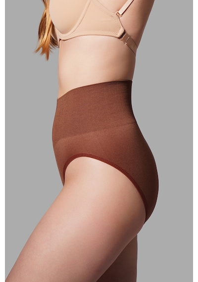 Fit Women ı Yüksek Bel Külot 1010 Kahverengi