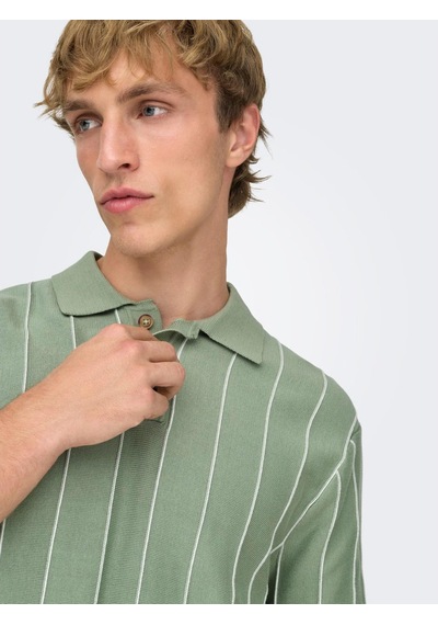 Only & Sons Saim Erkek Yeşil Polo Tişört 22037080-ıbg Yeşil