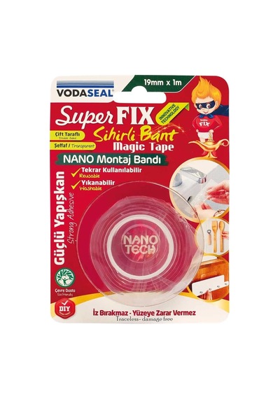 Plentifulvodaseal Süper Fix Sihirli Bant 19 Mm 1 Metre 1 M