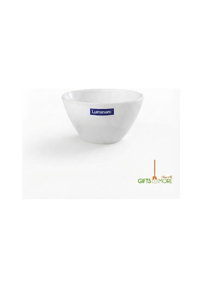 Zelie Opal Temerli Cam Beyaz Kase 12 Cm 6'lı Set - Çorba Ve Tatlı Kasesi