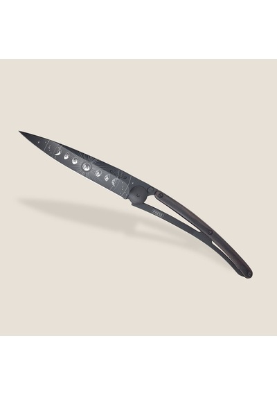 Deejo Kamp 37g, Ebony Wood / Moon Phase Siyah
