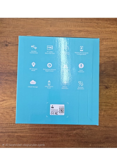Icampro Icp-204gs 4kameralı Çakarlı Solar 4g Lte Kamera
