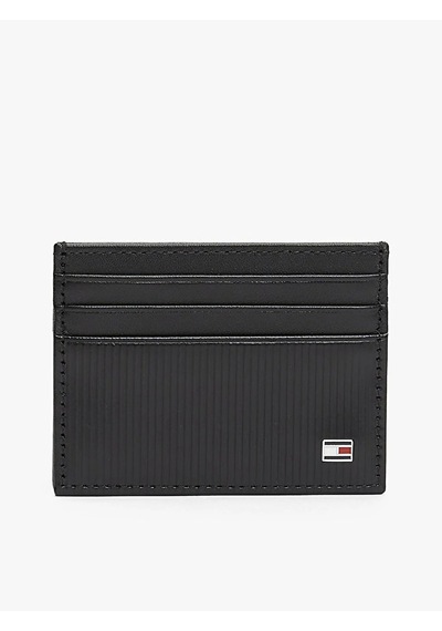 Tommy Hilfiger Th Flag Cc Holder Erkek Siyah Kartlık - Am0am13959